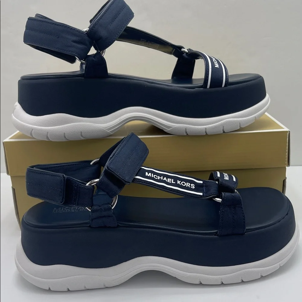 MICHAEL KORS Katrina Nylon Sport Sandal
Navy 
New - Picture 3 of 16